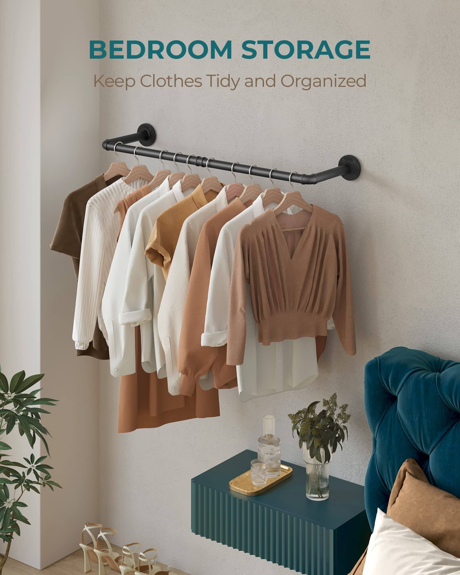 BEDROOM STORAGE  
Keep Clothes Tidy and Organized