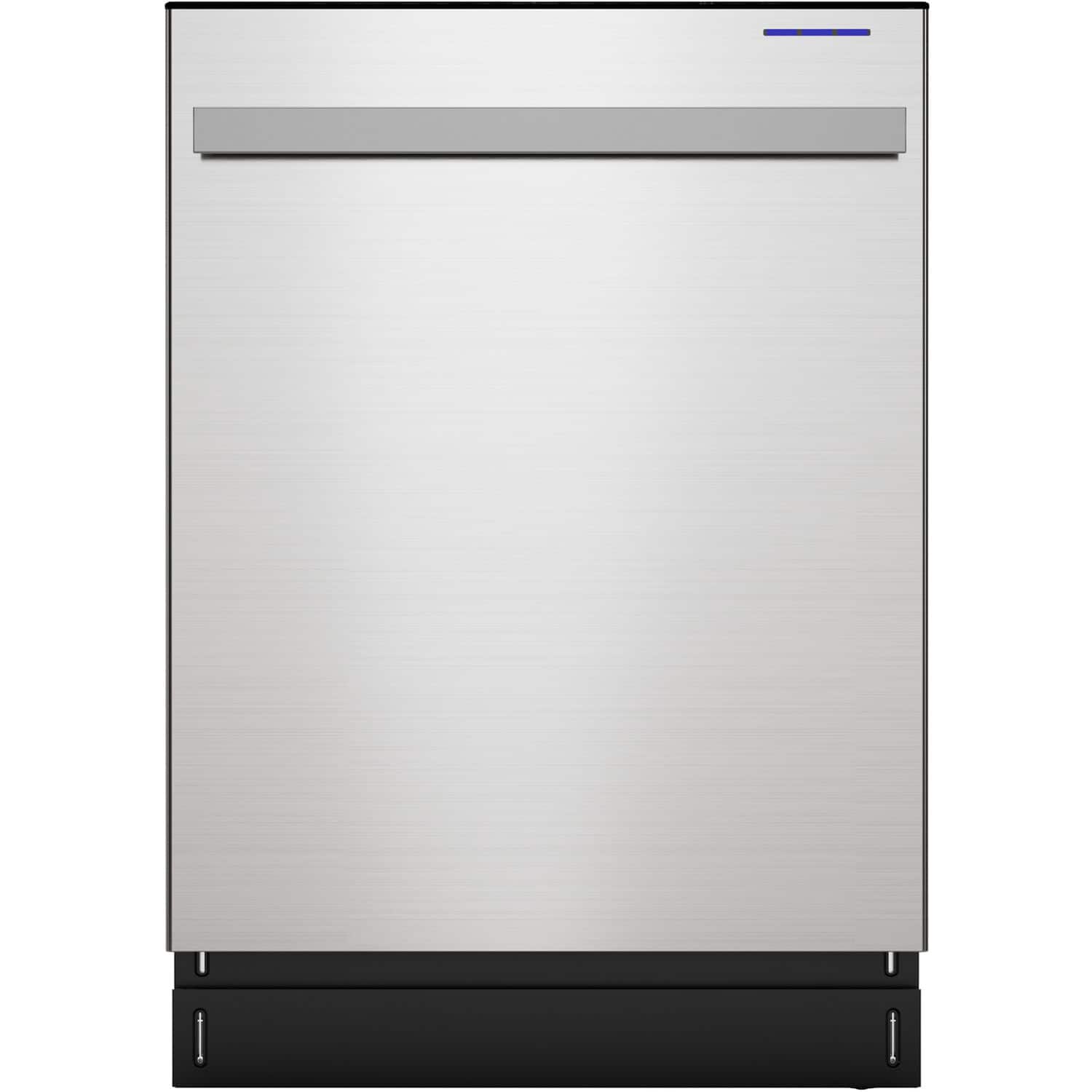 Sharp - 24-In. Top Control Slide-In Dishwasher in Stainless Steel