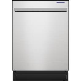 Sharp - 24-In. Top Control Slide-In Dishwasher in Stainless Steel