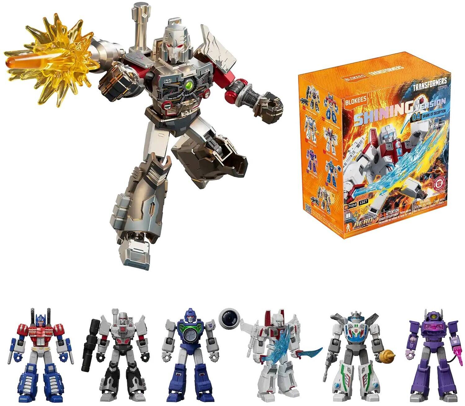 Blokees - Transformers - Shining Version - 04: Spark of Deception 6ct PDQ Display - COLLECTIBLES