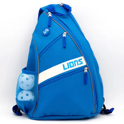 Front. Team Golf - Detroit Lions Embroidered Team Backpack - Multicolor.