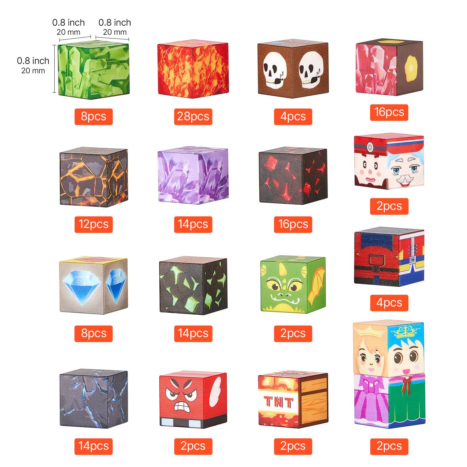 0.8 inch 20 mm, 0.8 inch 20 mm, 0.8 inch 20 mm, 8pcs, 28pcs, 4pcs, 16pcs, 12pcs, 14pcs, 16pcs, 2pcs, 4pcs, 8pcs, 14pcs, 2pcs, 2pcs, 2pcs, 2pcs, TNT, 14pcs, 2pcs, 2pcs, 2pcs