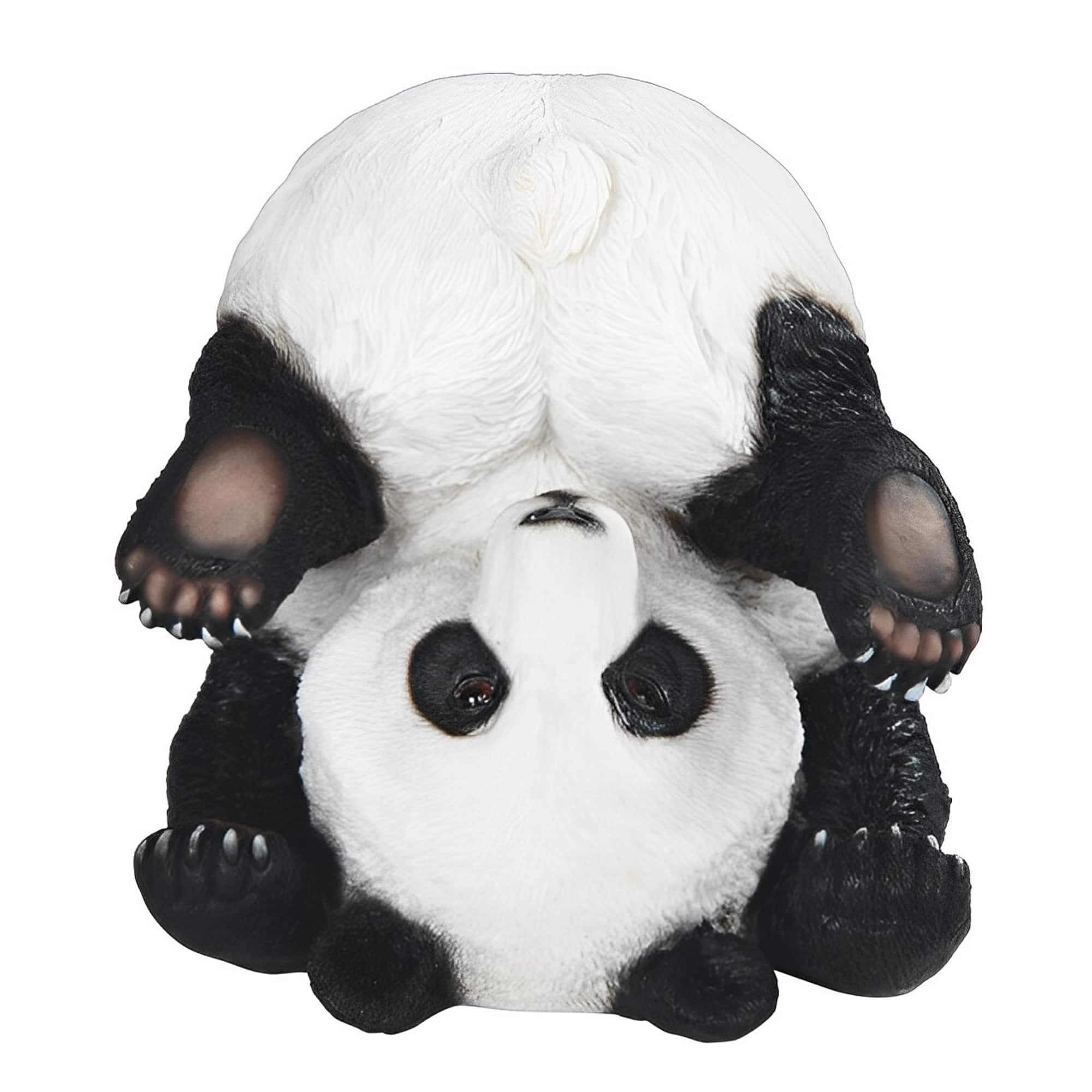 FC Design - 5.25"W Panda Tumbling Figurine Statue Office Desk Tabletop Home Decor Gift - Multi-Color