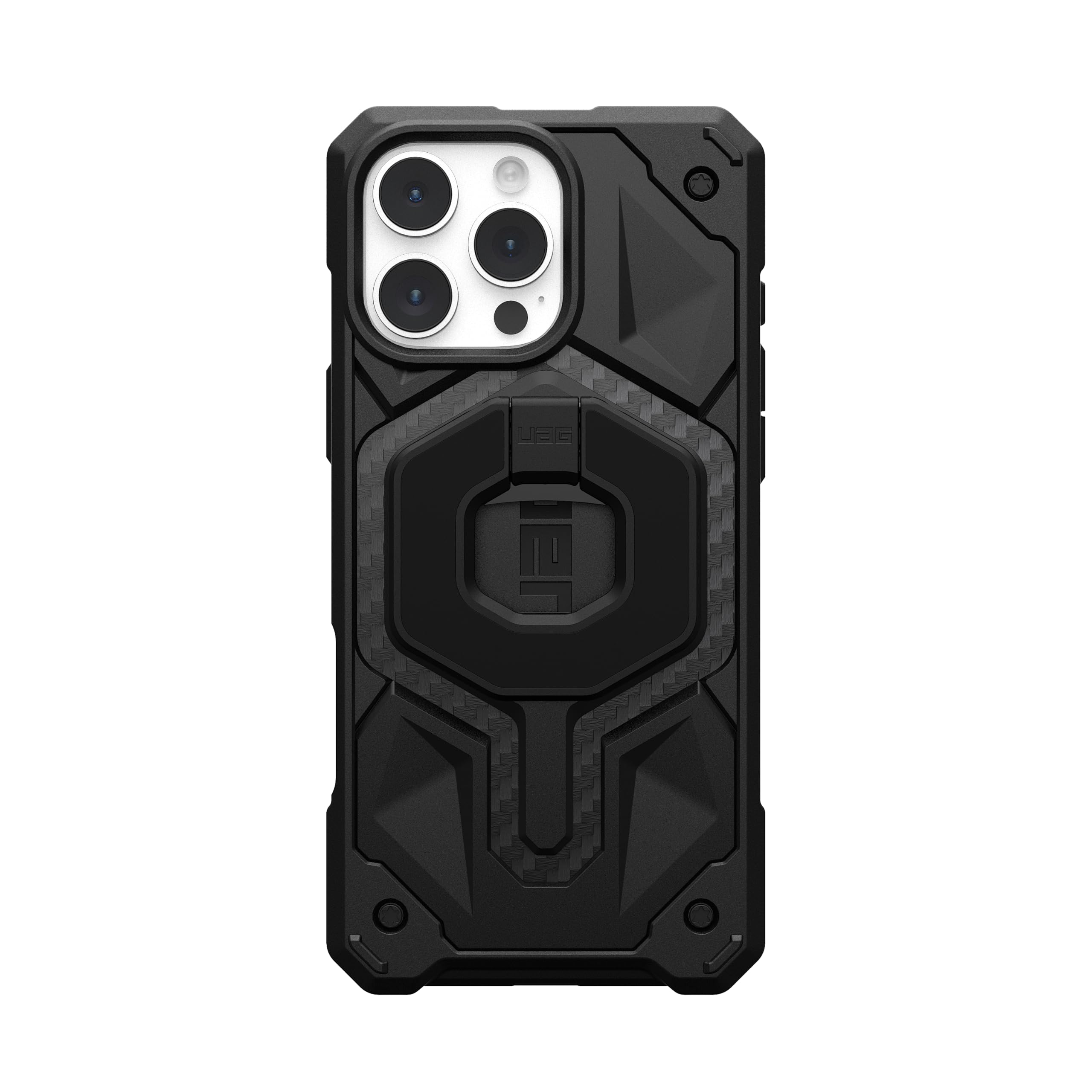 Alt View 4. UAG - Magnetic Ring Stand with Built-in Bottle Opener, Universal MagSafe Phone Grip & Stand - Black.