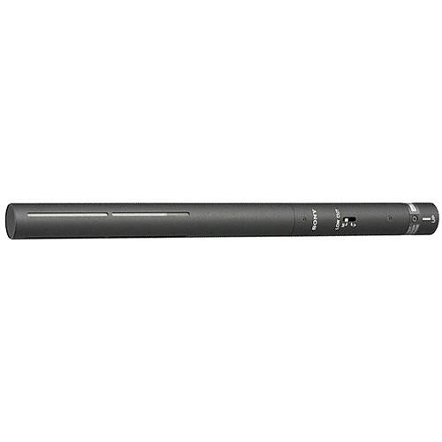 Alt View 2. Sony - Sony ECM-674 Microphone | Wide Frequency Response & Low Noise Performance + More - Black.
