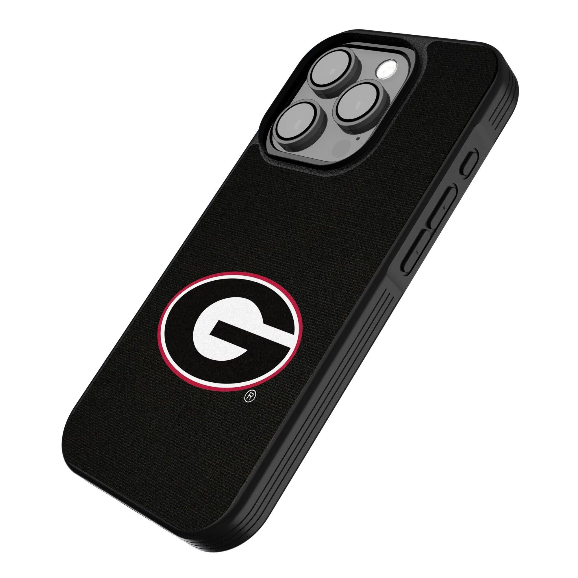 Alt View 1. Keyscaper - Georgia Bulldogs iPhone Solid Design Bump Case - 16 - Multicolor.