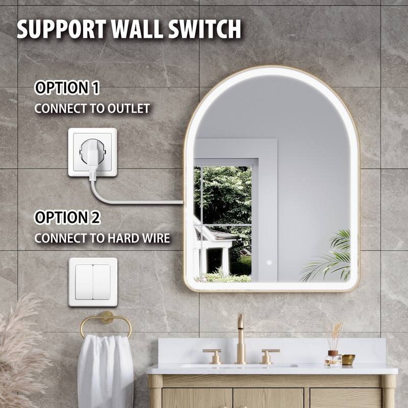 SUPPORT WALL SWITCH

OPTION 1
CONNECT TO OUTLET

OPTION 2
CONNECT TO HARD WIRE