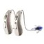 Left. LINNER - LINNER Mercury OTC Rechargeable Hearing Aids for Seniors with Noise Cancellation, Easy to Use, 3 Modes, 9 Volume Levels - Beige Gold.