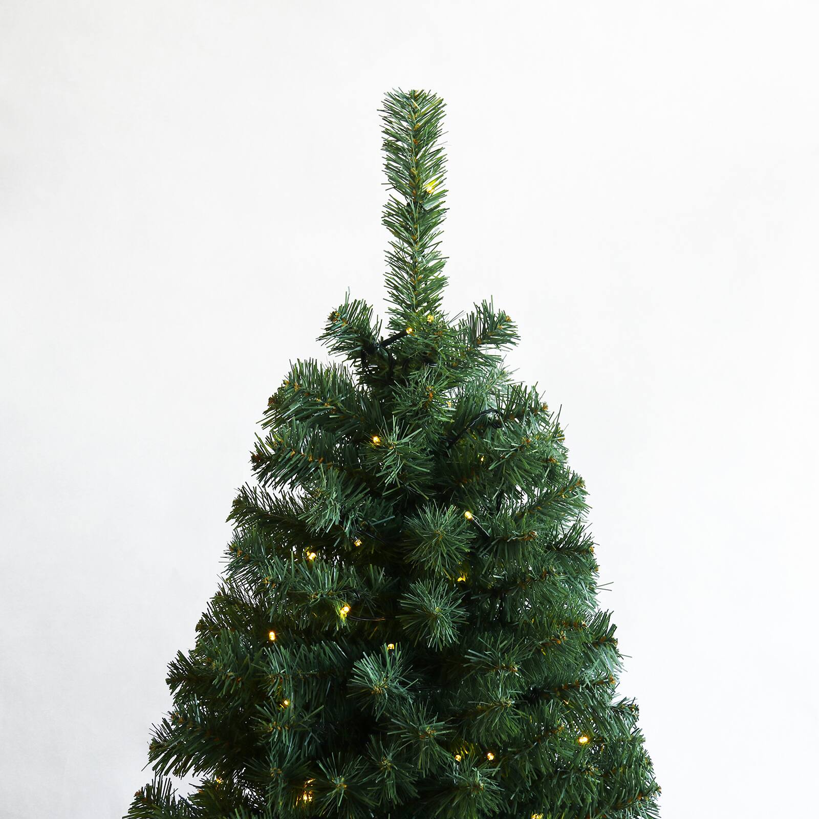 Alt View 5. Spaco - Spaco 6ft Pre-lit Christmas Tree Artificial Hinged Xmas Tree with Foldable Stand - Green.