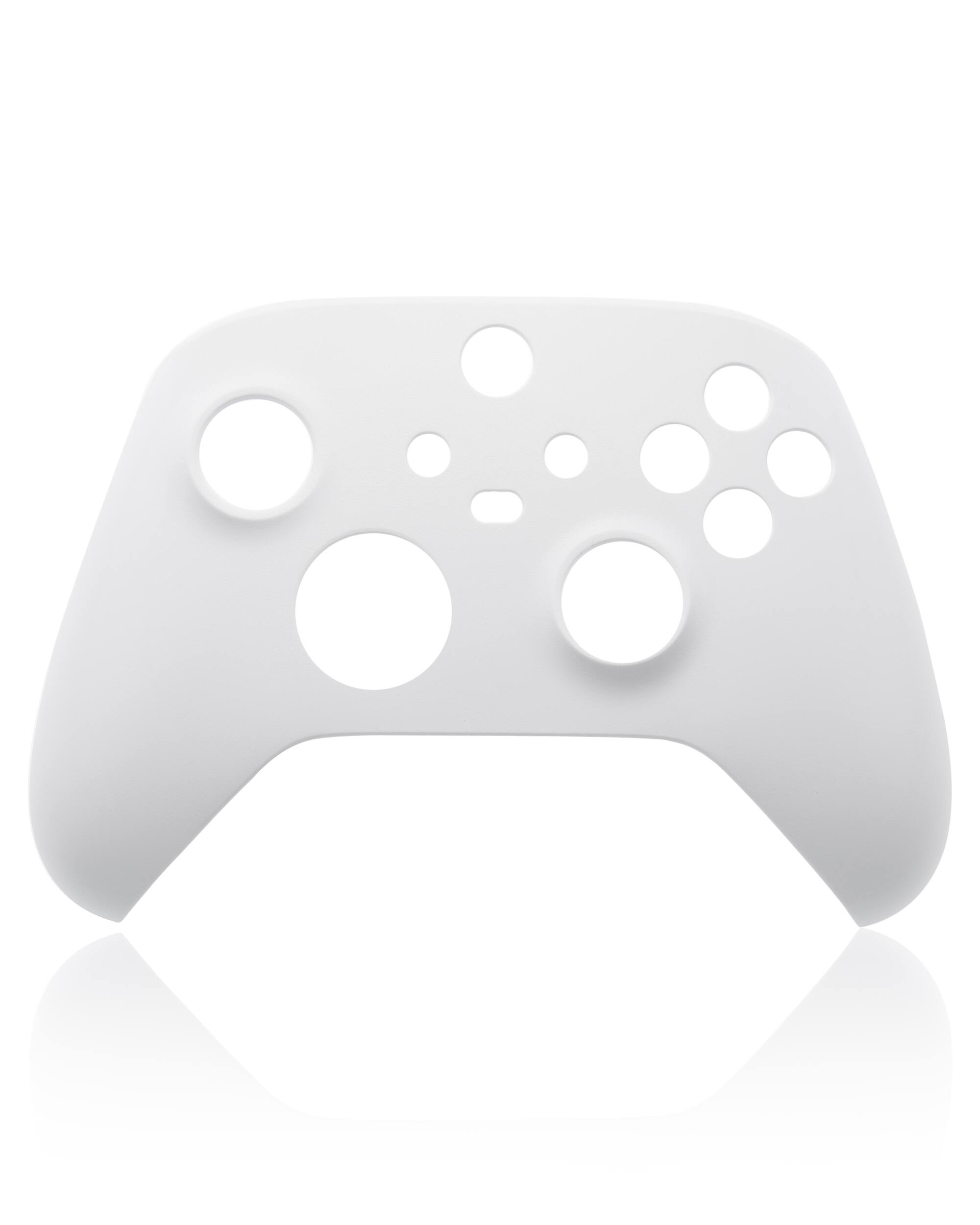 Front. MobileSentrix - Top Faceplate Compatible For Xbox Series S Controller - White - White.
