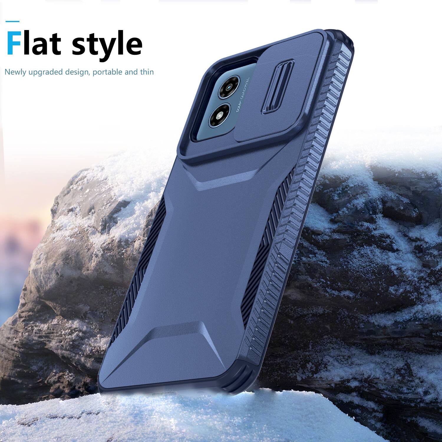 Flat style  
Newly upgraded design, portable and thin