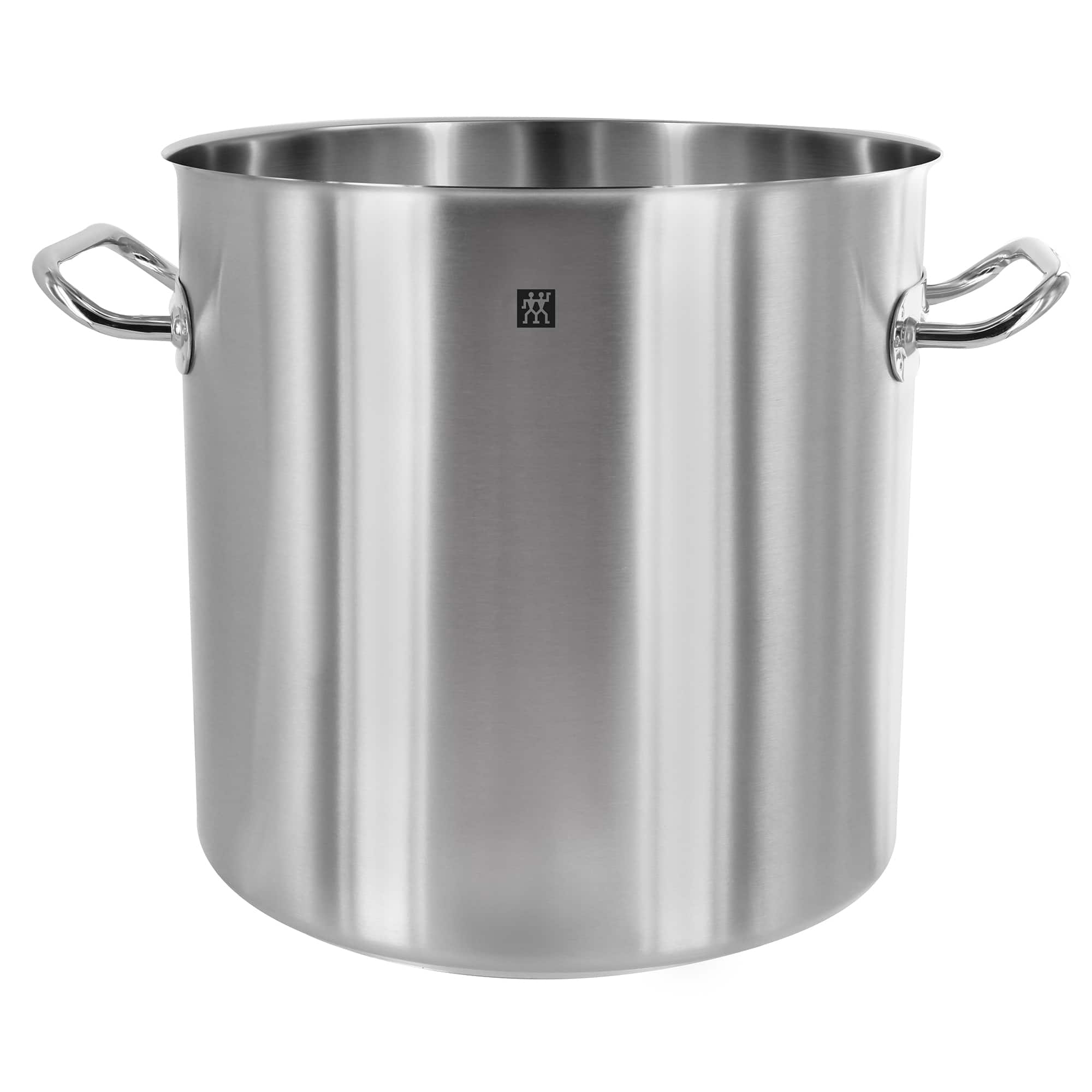 ZWILLING - Commercial 27-qt Stock Pot without a Lid - Stainless Steel