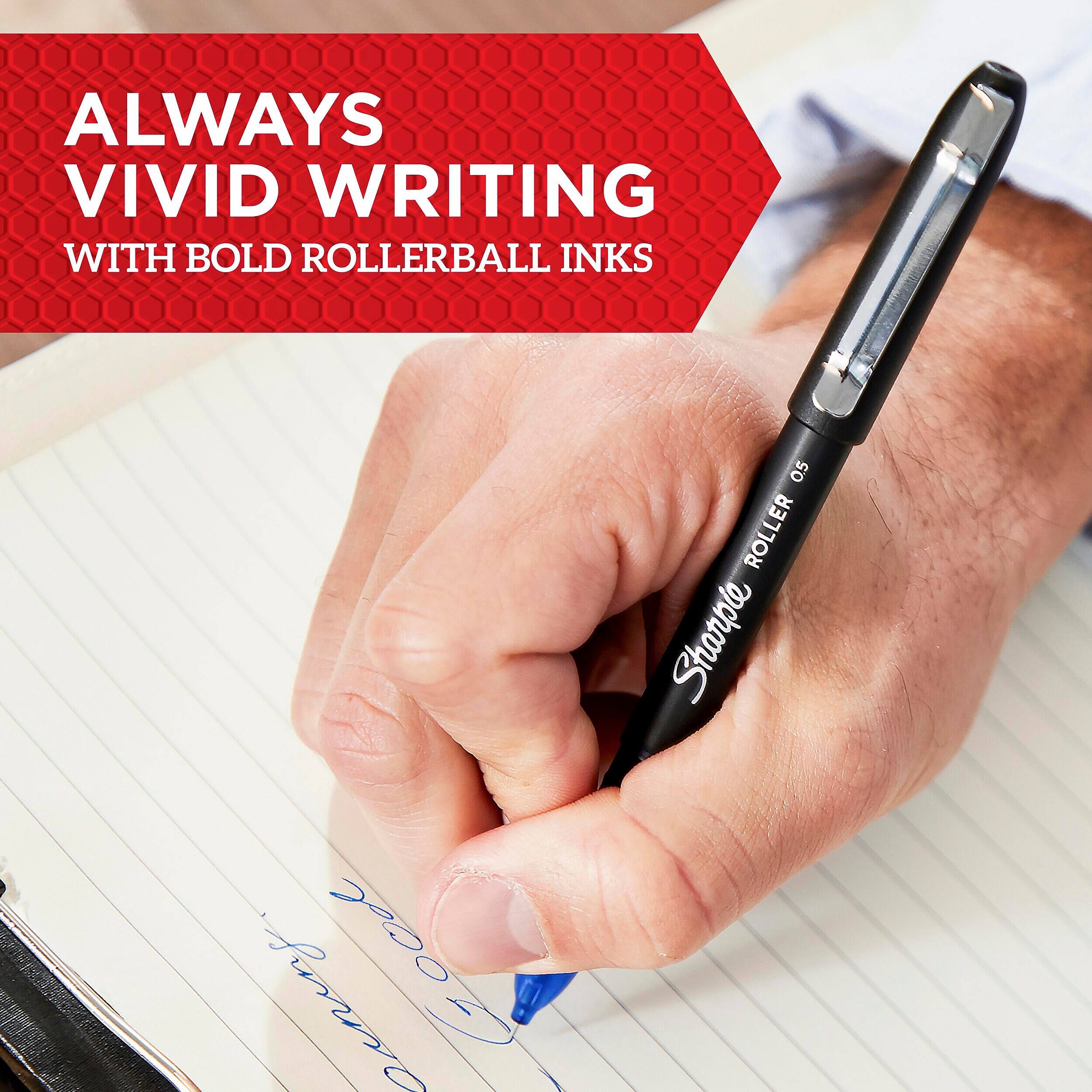 ALWAYS VIVID WRITING WITH BOLD ROLLERBALL INKS

Dining. Good

0.5 ROLLER Sharpie