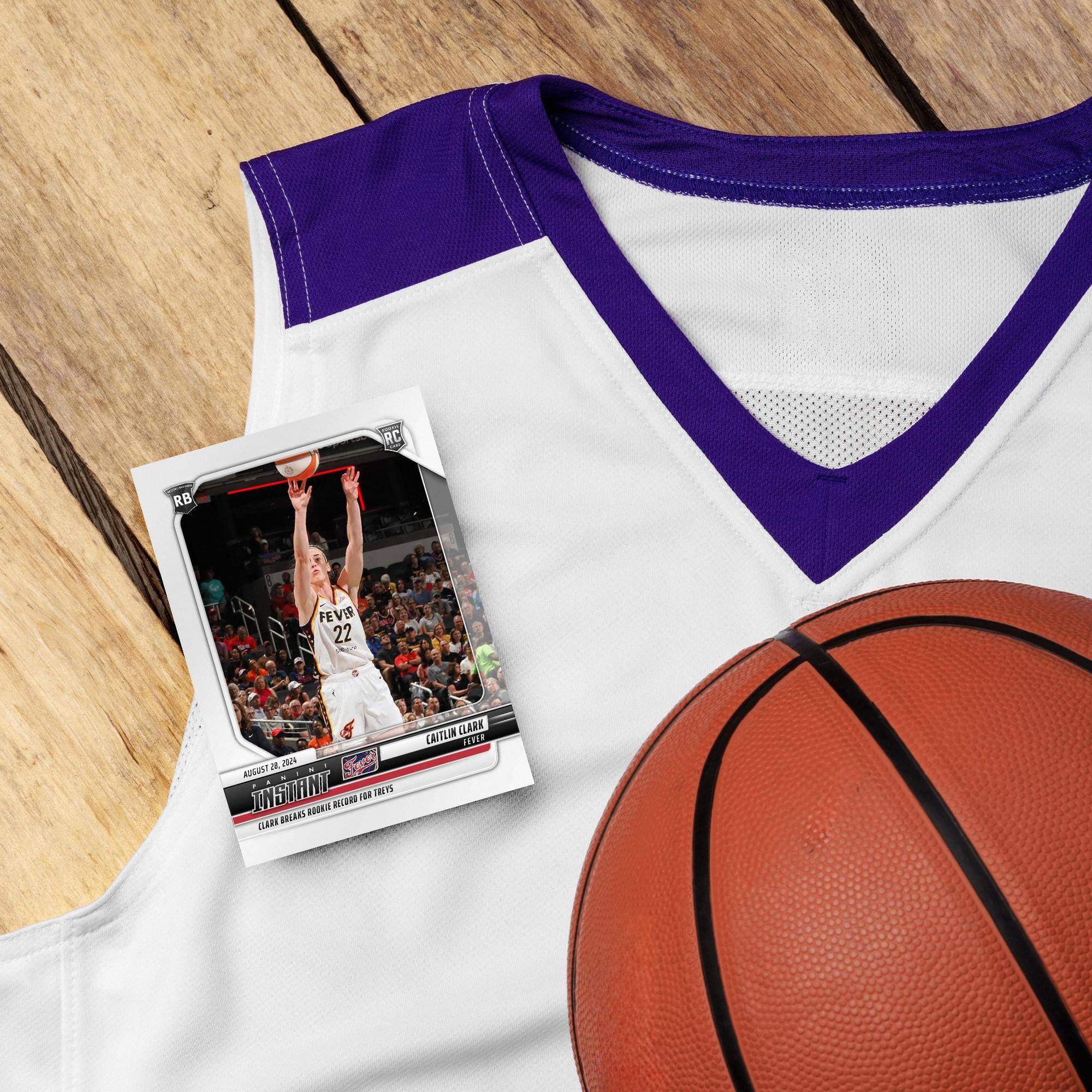 RC RB FEVI 22 N a 2ce . Soe - ADO! - . - T OR TLIS JCERO RUORA CLARE nin_to LLARK CAITLIN Hme

August 26, 2024
INSTANT
CAITLIN CLARK BREAKS ROOKIE RECORD FOR TREYS