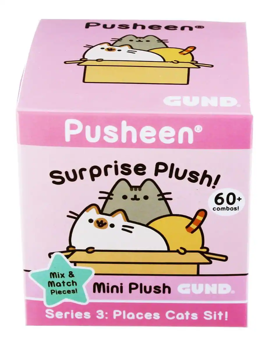 Pushin Cat Math Enesco Pusheen Surprise Series 3 Places Cats Sit 3