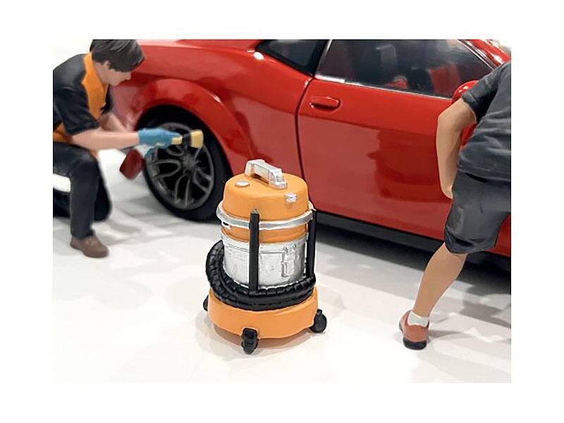 Angle. American Diorama - "Detail Masters" Figure 6 (Wet/Dry Vac) for 1/24 Scale Models by American Diorama - Multi.