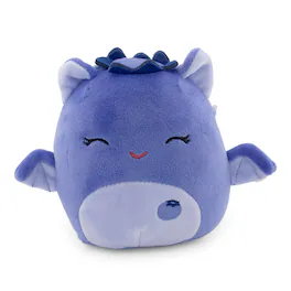 Kellytoy - Squishmallows Fruit Hybrid Squad 5 Inch Plush | Bessie The Blueberry Bat - Blue