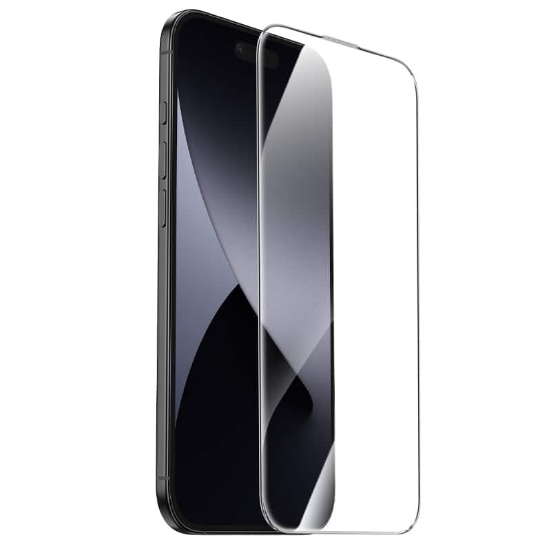 hoco. - Bear Shield Corning Glass Screen Protector for Apple iPhone 17 Air, 2 Pack - Clear