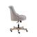 Alt View Zoom 15. Linon Home Décor - Scotmar Plush Button-Tufted Adjustable Office Chair With Wood Base - Light Gray.