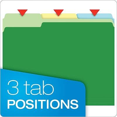 3 tab positions