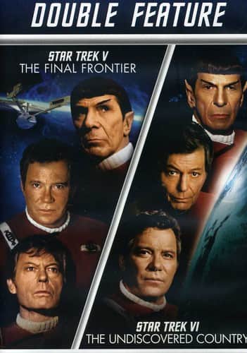 Star Trek V: The Final Frontier / Star Trek VI: The Undiscovered Country  - DVD