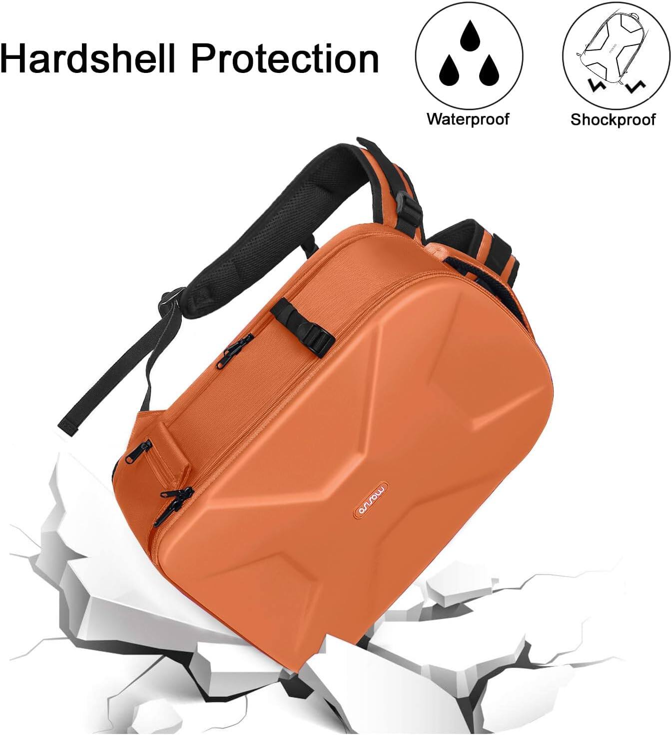 Hardshell Protection  
Waterproof  
Shockproof