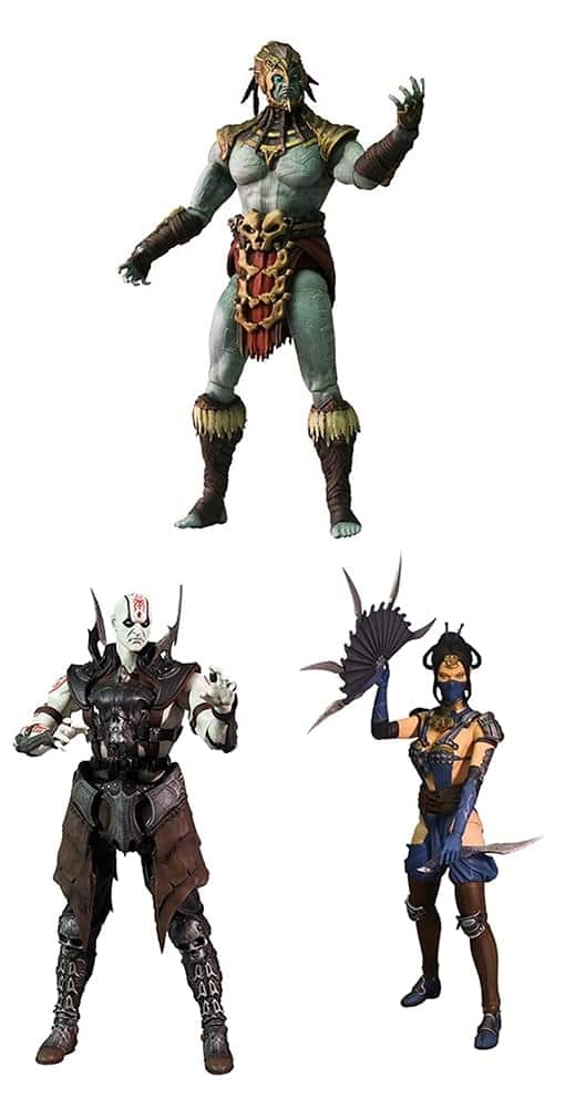 Mezco Toyz - Mortal Kombat X Series 2: 6" Action Figure Set Of 3
