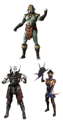 Mezco Toyz - Mortal Kombat X Series 2: 6" Action Figure Set Of 3