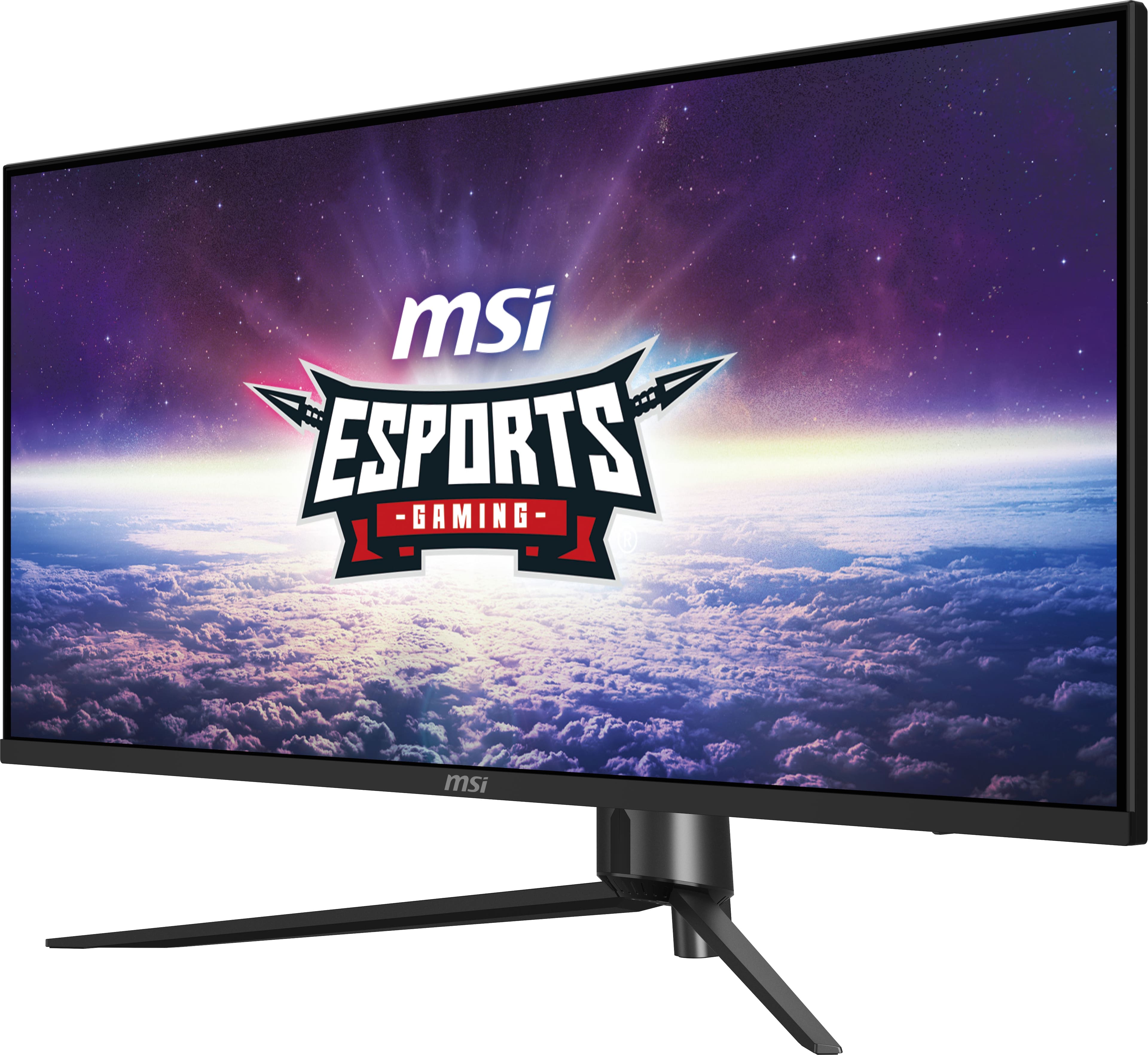 Left. MSI - MAG401QR 40" Ultrawide QHD 155Hz 1ms FreeSync Premium Gaming Monitor(DisplayPort, HDMI,USB, Type C) - Black.