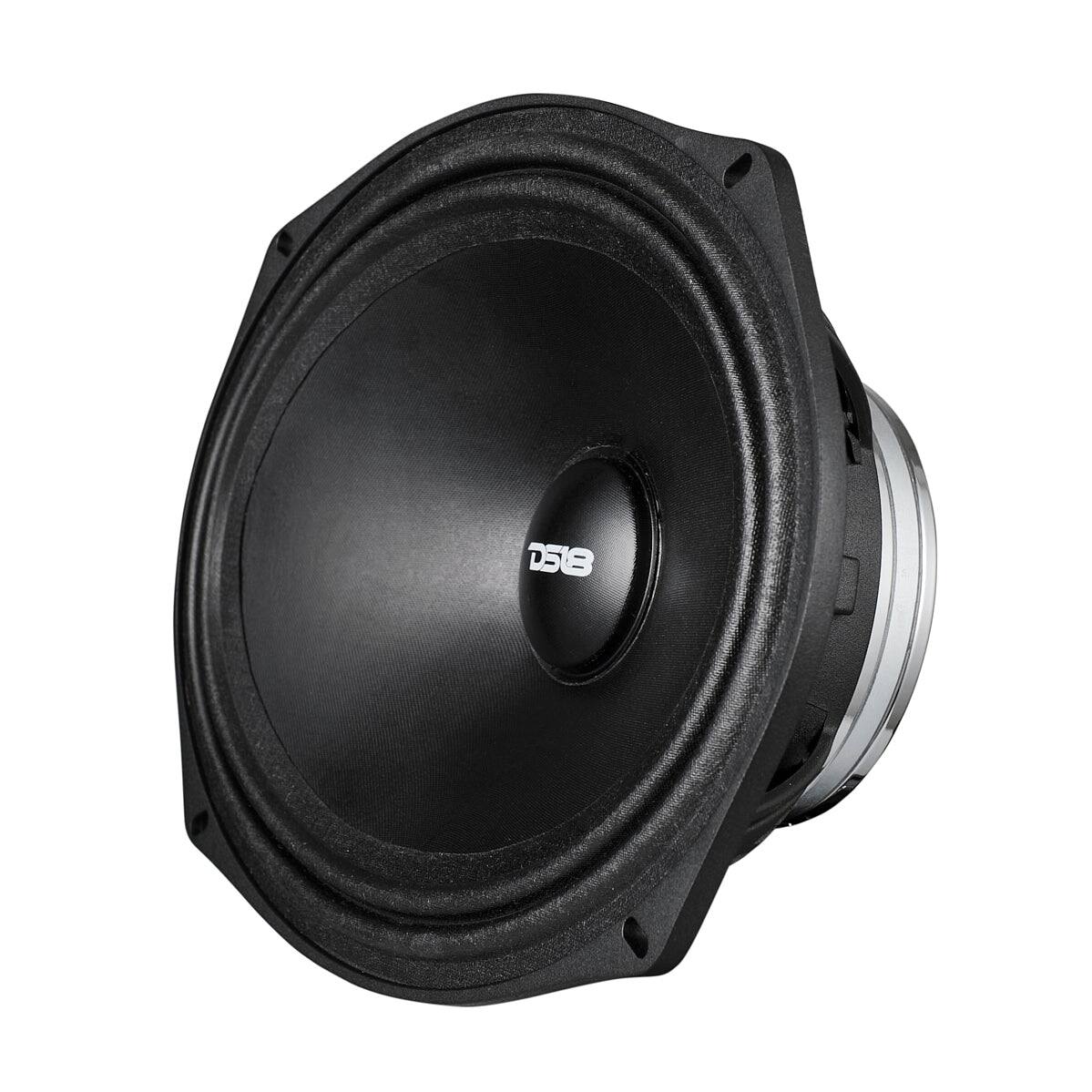 Left. DS18 Audio - 6x9" Full-Range Speaker With Water Resistant Glass Fiber Cone and Neodymium Magnet | 250W RMS 4-Ohm - Black.