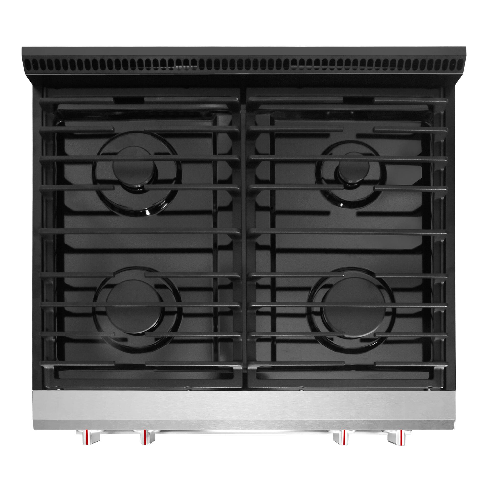 Alt View 8. RCA - R-RGH304SS 30 in. Heritage Collection 4.6 cu. ft. Gas Range with 4 Sealed Burners and Convection Oven - Stainless Steel.