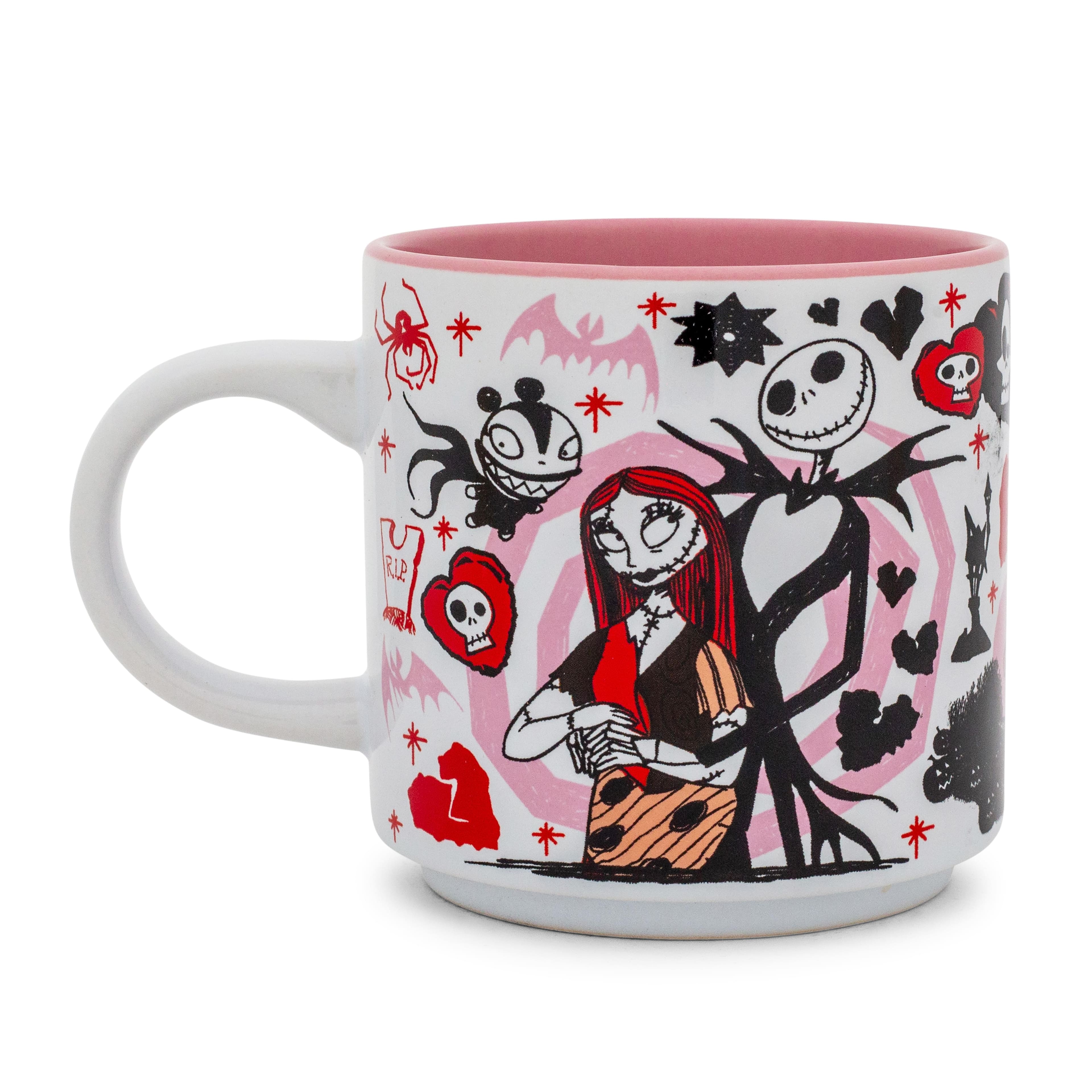 Disney - The Nightmare Before Christmas Valentine's Town Stackable Ceramic Mug - Red price history on PriceWatchPro