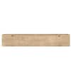 Front. Atelier Mobili - Floating TV Stand for Up to 80 Inch TVs – Wall Mounted Entertainment Center - Beige.