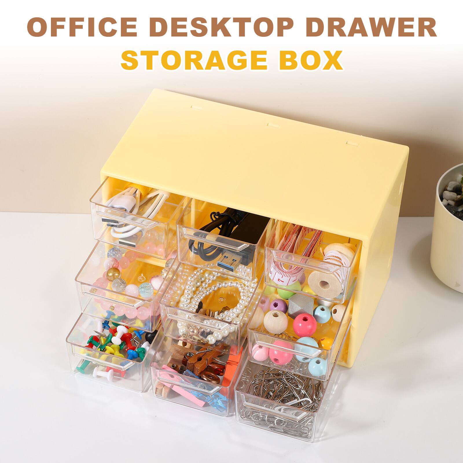 OFFICE DESKTOP DRAWER STORAGE BOX