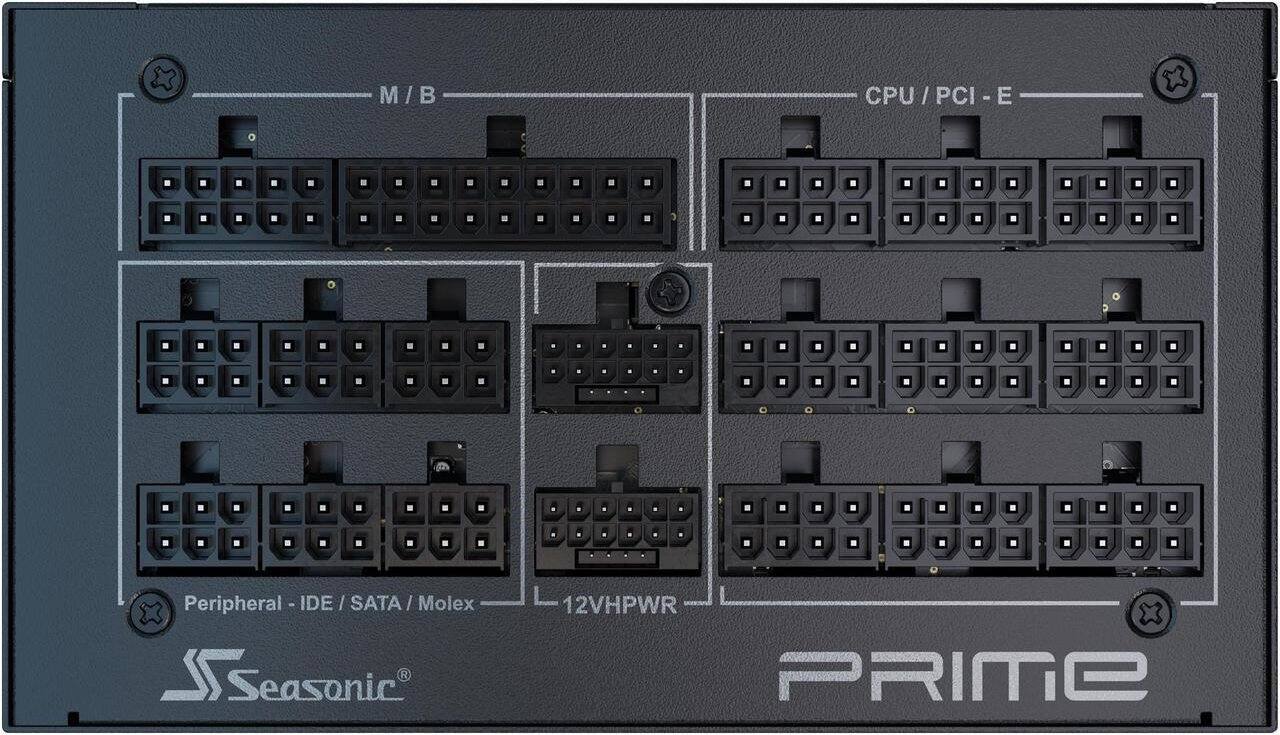 M/B  
CPU/PCI-E  
Peripheral - IDE/SATA/Molex  
12VHPWR  
Seasonic PRIME
