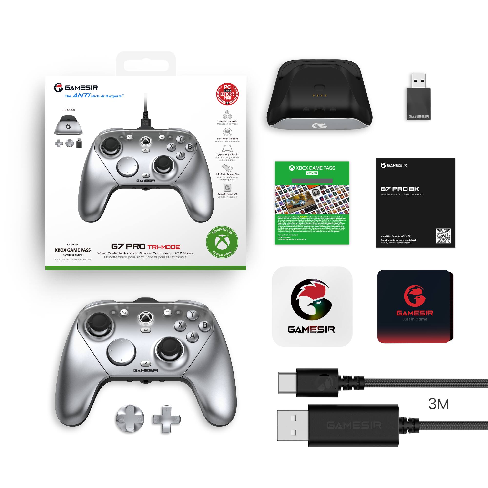 GameSir G7 Pro Controller for Xbox Series X|S|One, PC, Android