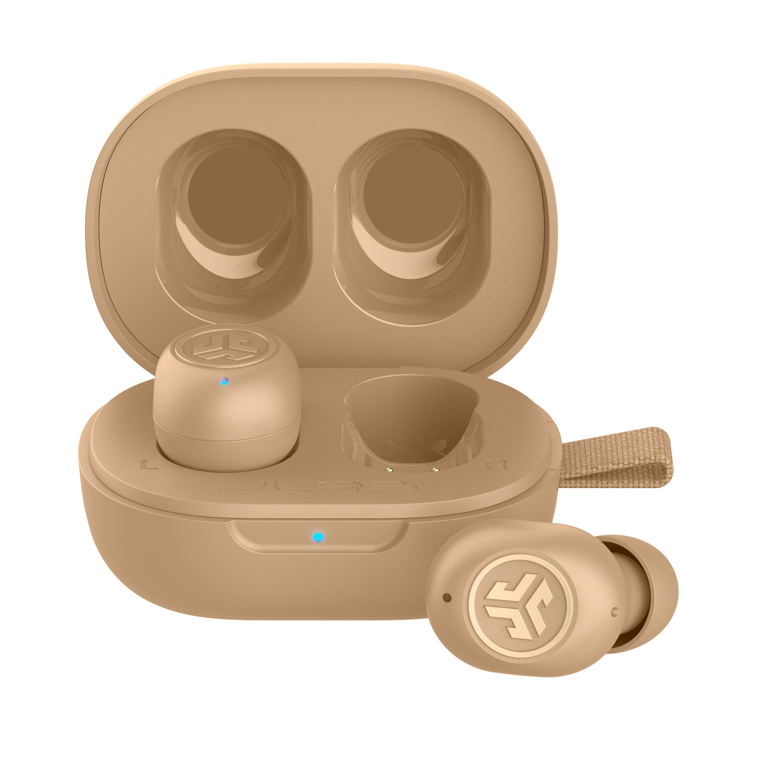 Front. JLab - JBuds Mini Tones True Wireless Earbuds - 728 N.