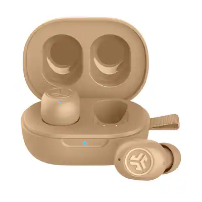 Front. JLab - JBuds Mini Tones True Wireless Earbuds - 728 N.