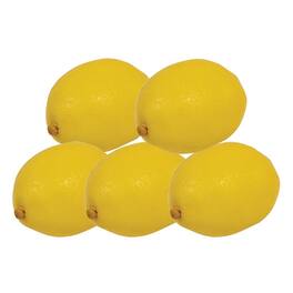 BreeBe - *5/Set Artificial Lemon Fillers - Yellow
