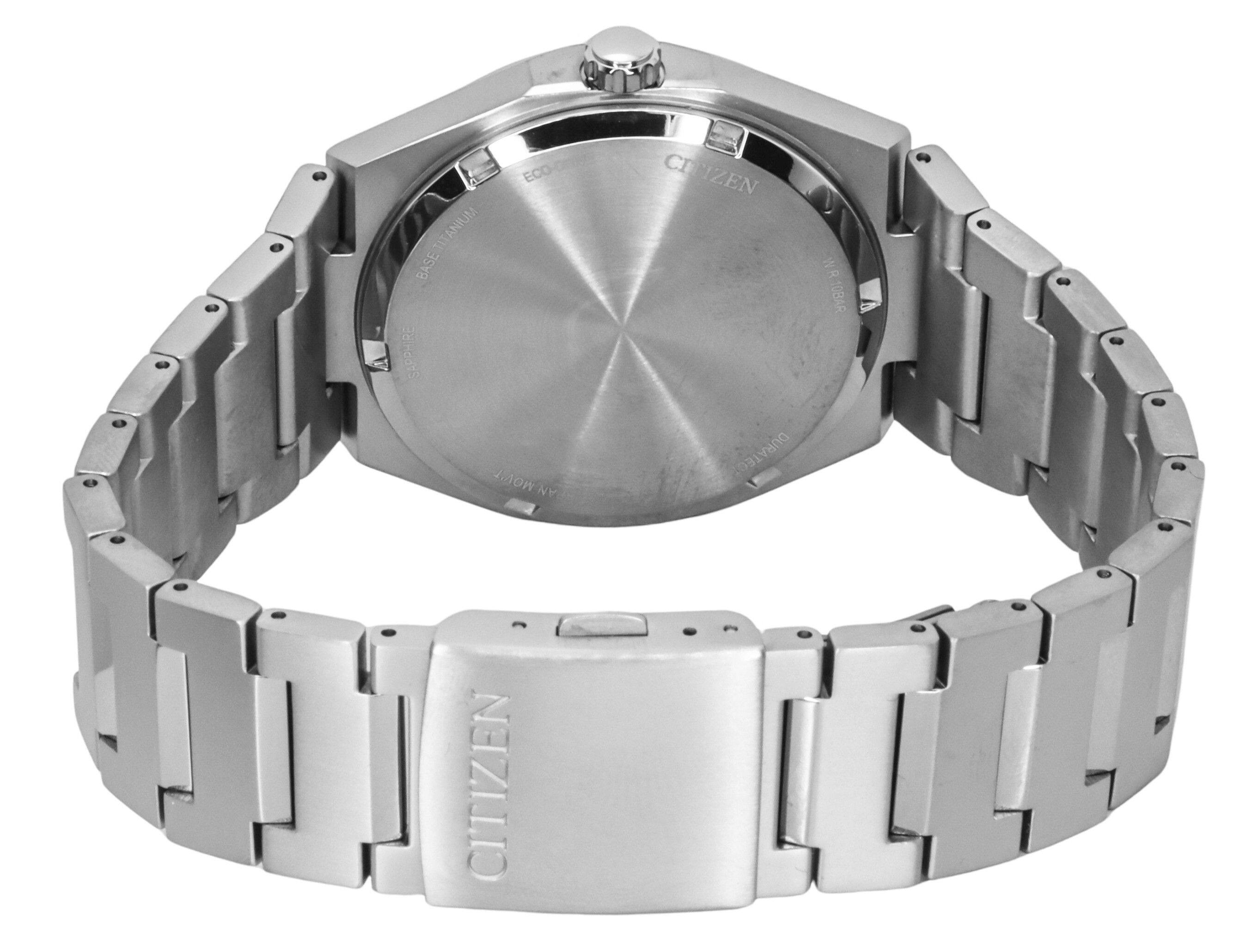 ECO-DRIVE  
BASE TITANIUM  
SAPPHIRE MOV'T  
CITIZEN  
WR 100M  
NY