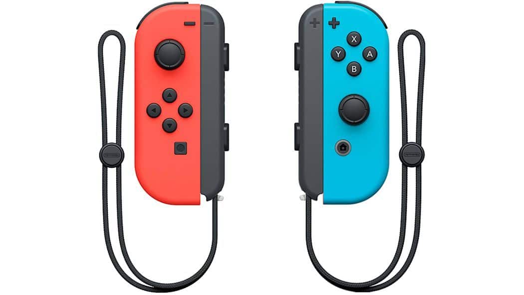Nintendo Switch Joy Con Complete Set Left/Right Neon Red & Blue