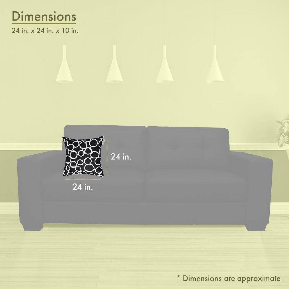 Dimensions  
24 in. x 24 in. x 10 in.  

24 in.  
24 in.  

*Dimensions are approximate