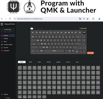 Keychron Q1 QMK Mechanical Keyboard Barebone Version Price in BD Keychron Q1 QMK Mechanical Keyboard Barebone Version Price in BD