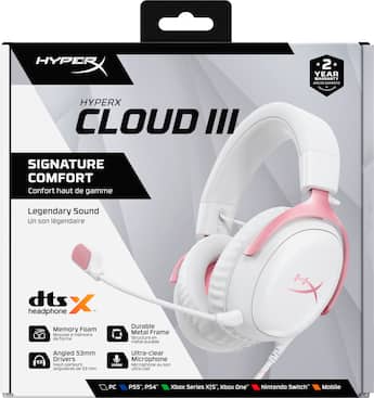 HyperX Cloud III Wired Gaming Headset for PC, PS5, PS4, Xbox HyperX Cloud III Wired Gaming Headset for PC, PS5, PS4, Xbox