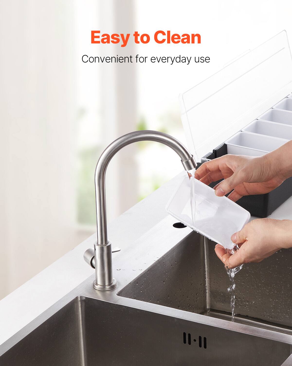 Easy to Clean  
Convenient for everyday use