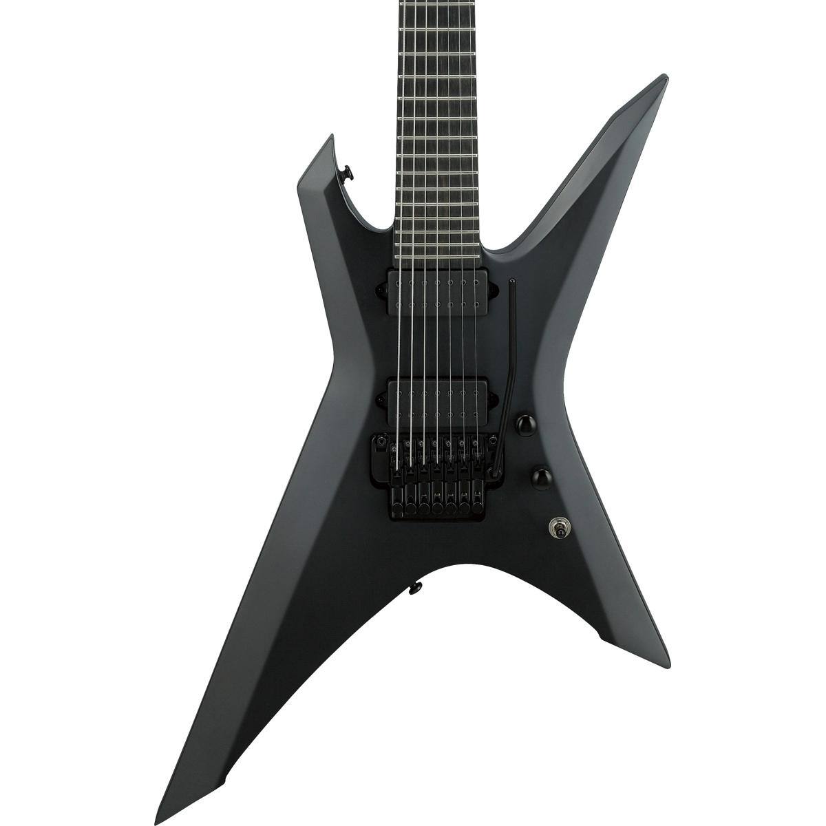 Alt View 3. Ibanez - Ibanez Iron Label Xiphos Series XPTB720 7-String Electric Guitar, Black Flat.