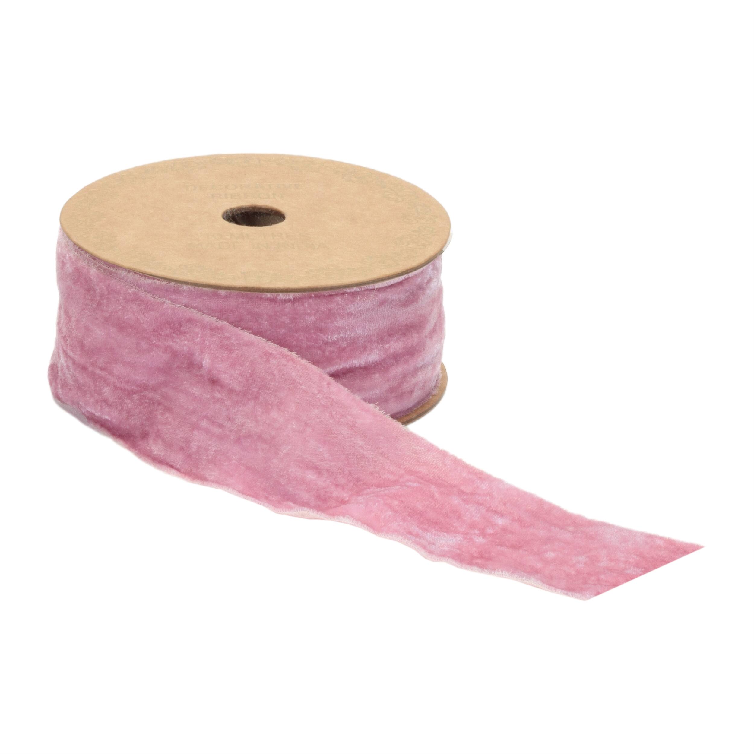 Angle. BreeBe - Elegant Pink Ribbon 2" x 10 Yds. - Pink.