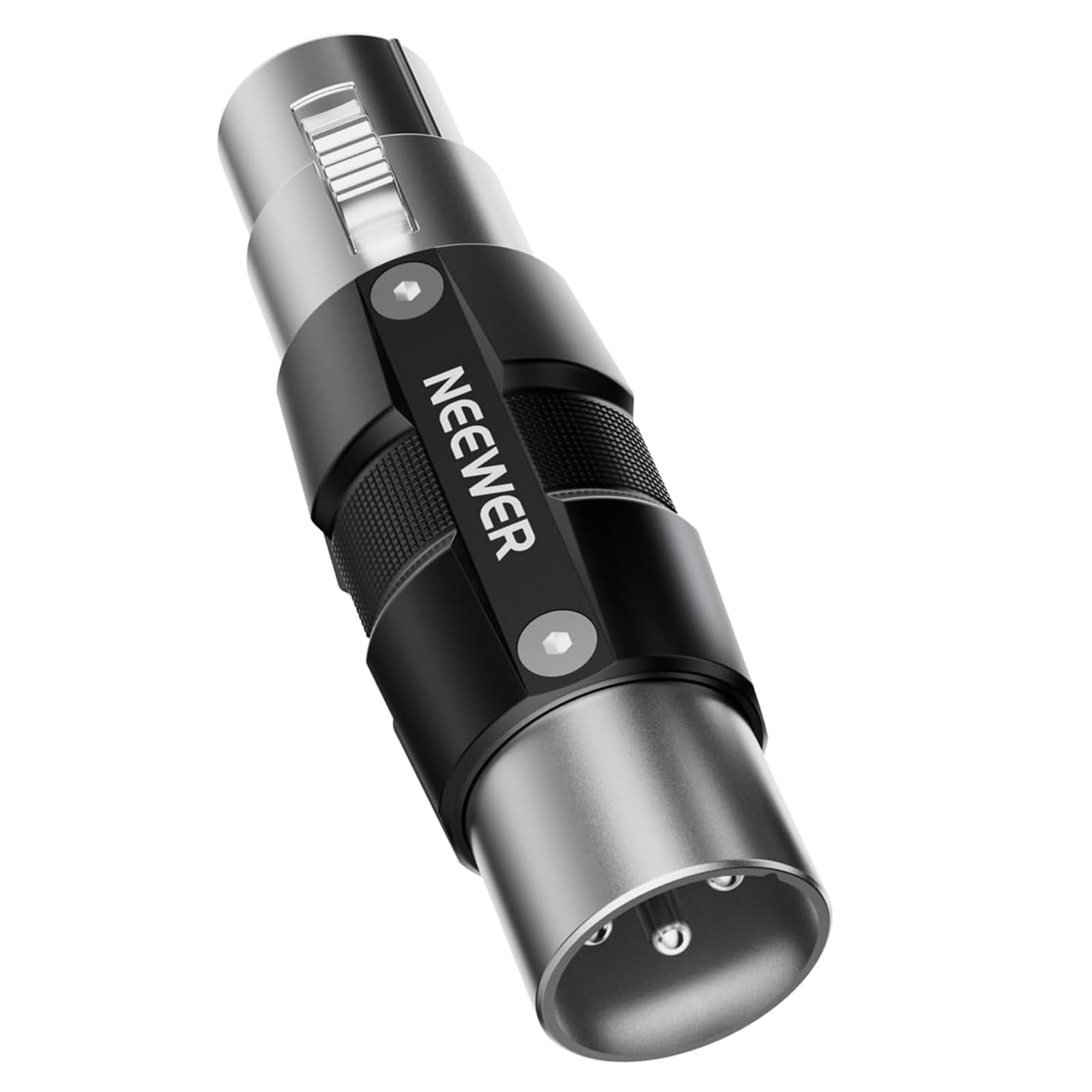 Front. Neewer - PP04 XLR Mic Preamp, 25dB Gain, Needs 48V.