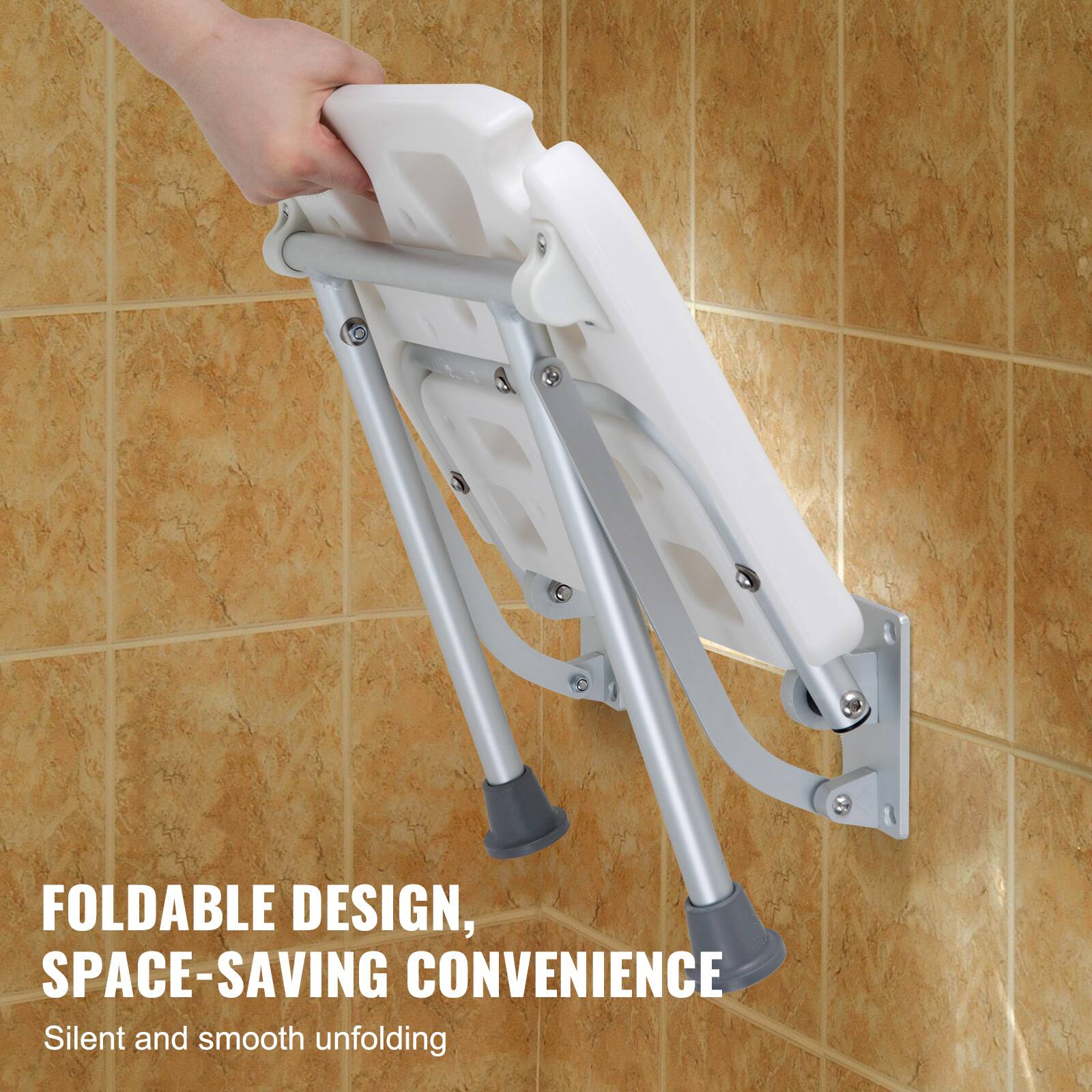 FOLDABLE DESIGN, SPACE-SAVING CONVENIENCE  
Silent and smooth unfolding