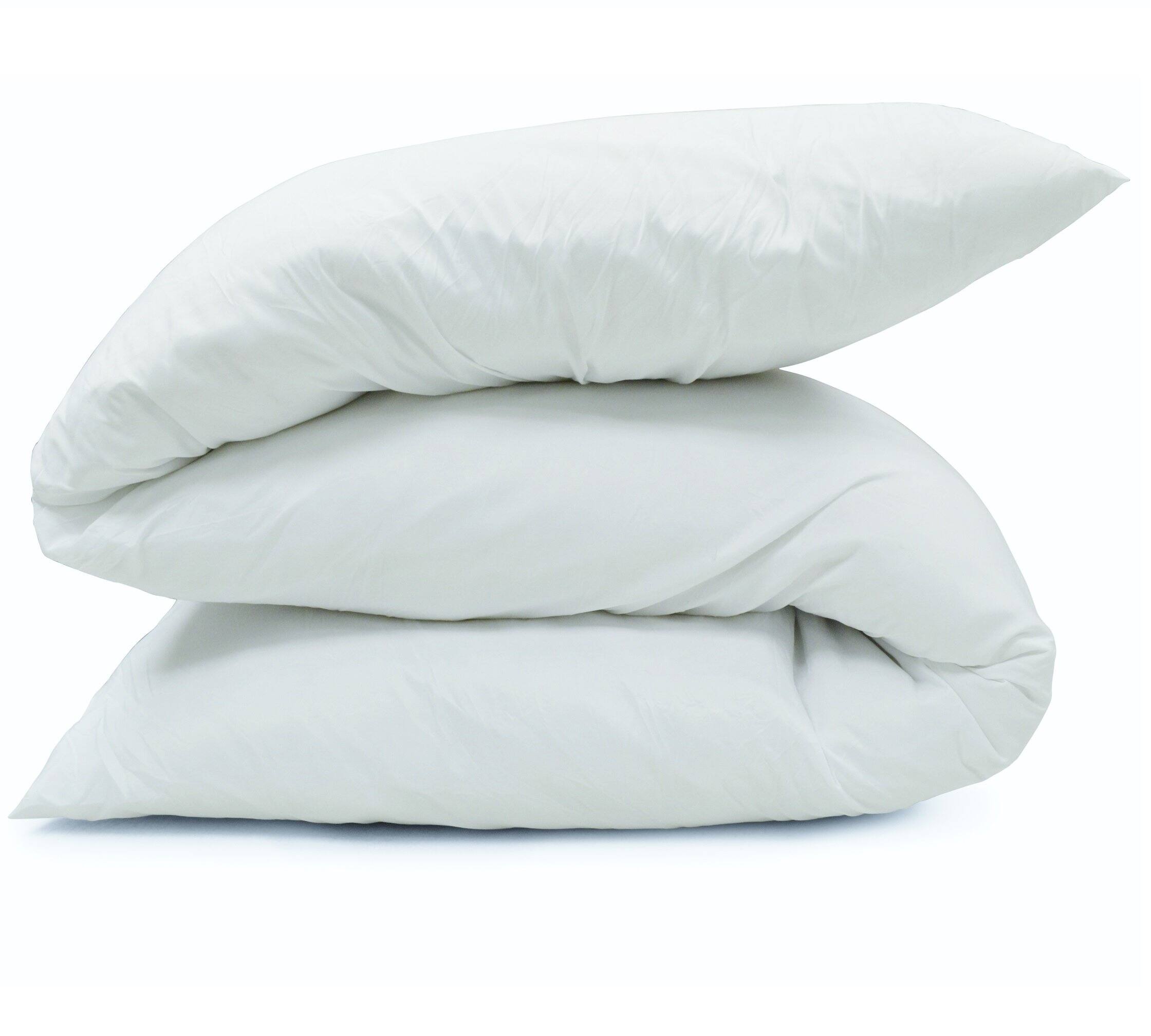 Angle. Cheer Collection - White Pillowcase for 19" x 90" Body Pillow - White.